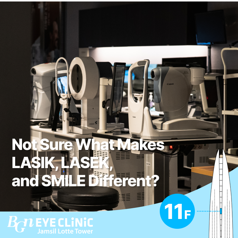 Not Sure What Makes LASIK, LASEK, and SMILE Different?